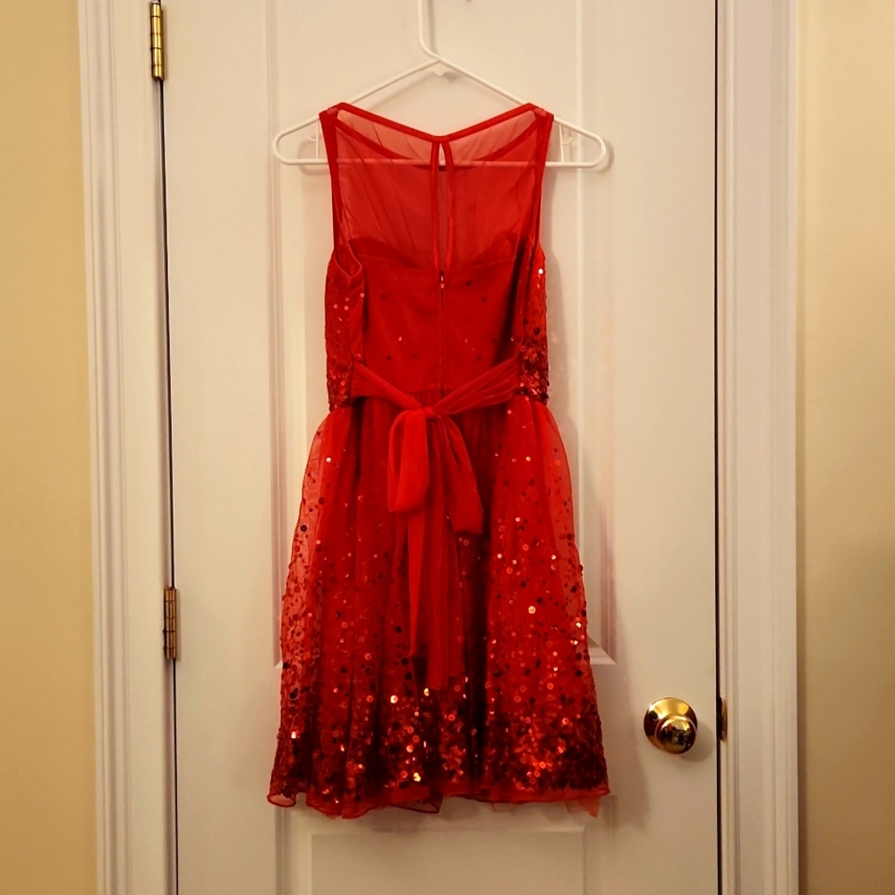 Rue21 Womens Red Sequin Dress Size XL - Picture 2 of 10
